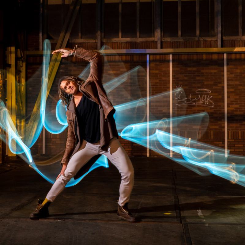 Lightpainting Ndsm Amsterdam